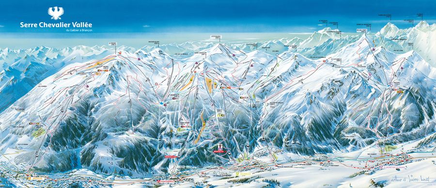 Zoom sur : le domaine skiable de Serre Chevalier