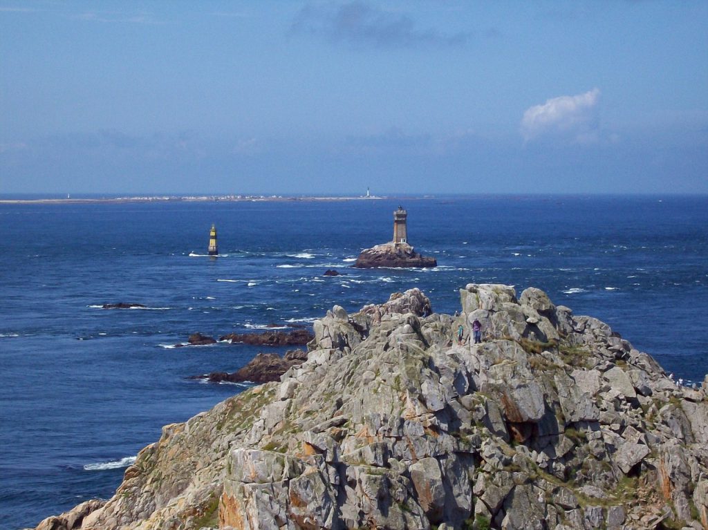 la pointe du Raz dans le Finistère