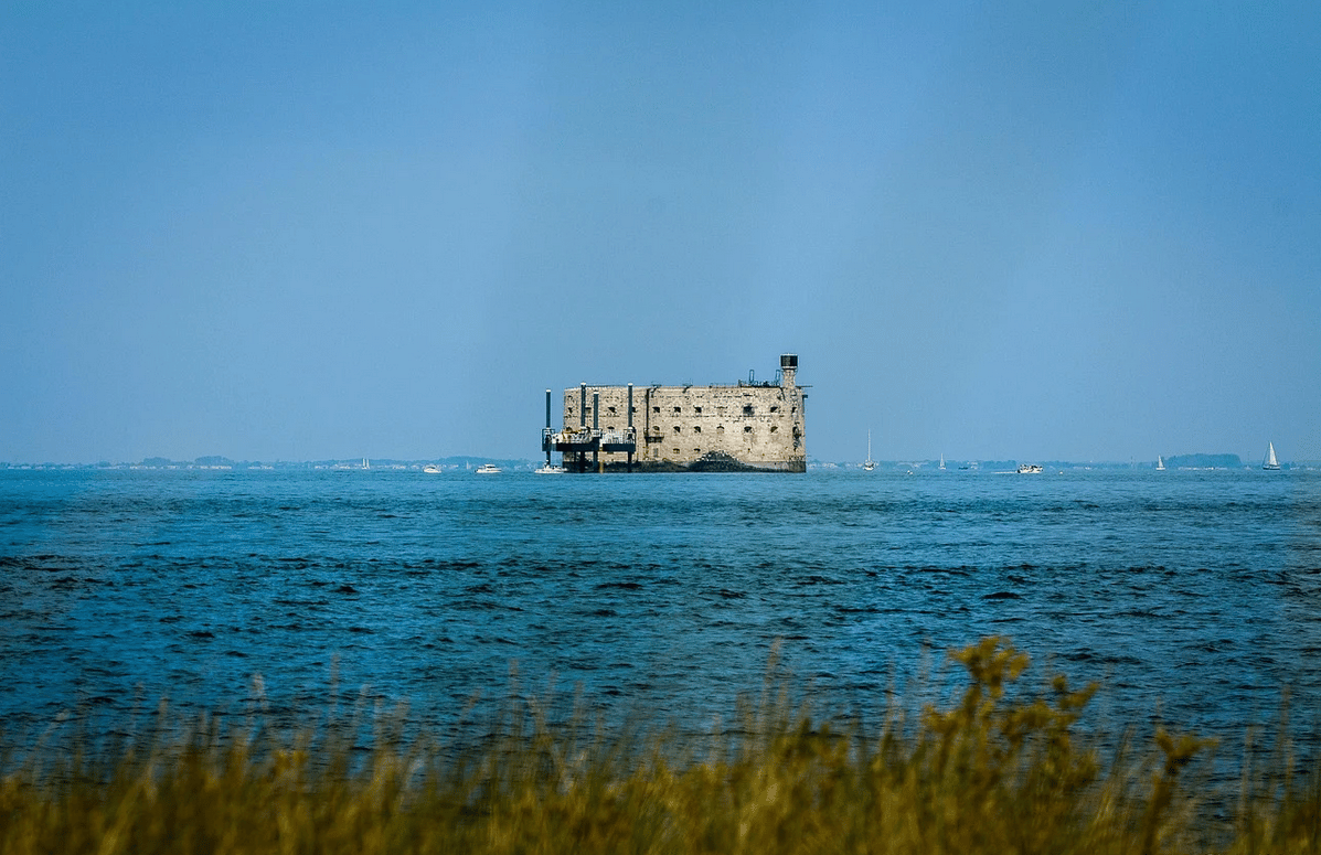 Fort Boyard depuis l'île d'Aix