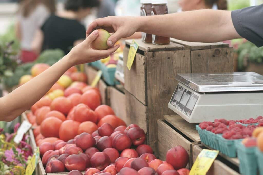 marchand fruits et légumes